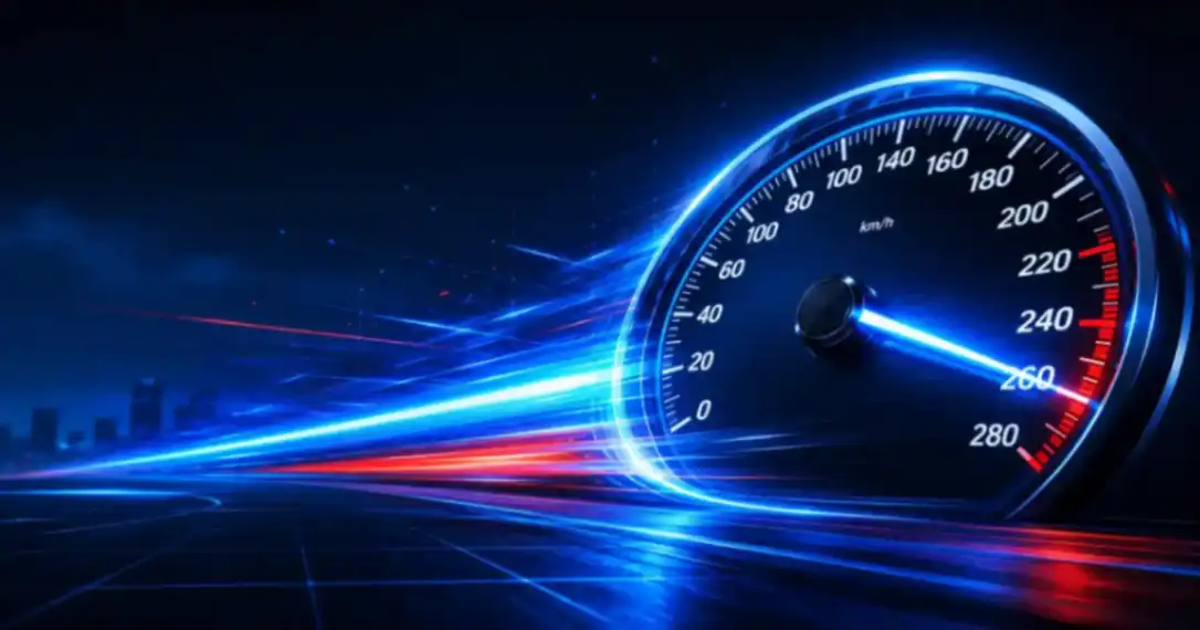 Website speed optimization checklist illustration